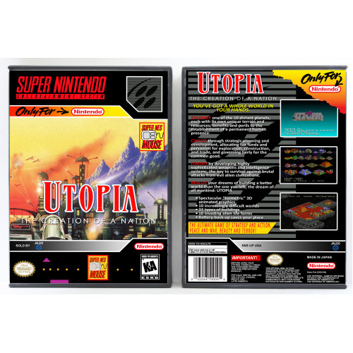 Utopia: The Creation of a Nation